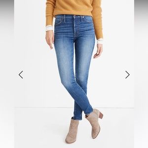 Madewell | Womens 9" Mid Rise Skinny Jeans | Pendale Wash Size 27